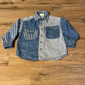 Vintage 90s “Canyon River Blues” button down